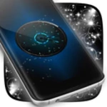 night clock live wallpaper android application logo